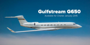 Gulfstream G650 California Charter Operator Listing 