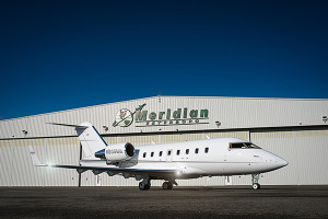 Meridian Air Charter Adds Challenger 605 N605MM.