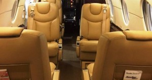 AMG Jets Hawker 400XP Cabin