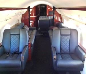 Sun Air Jets G-IV N701DB Cabin Interior