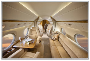 Gulfstream V N516GH Charter Cabin, Solairus Aviation