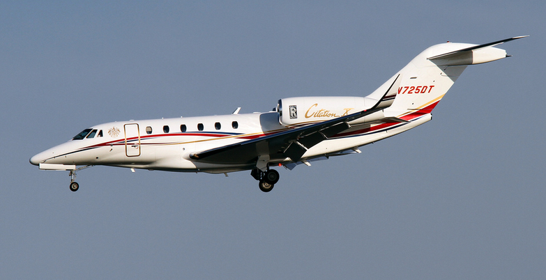 Trump Citation X business jet