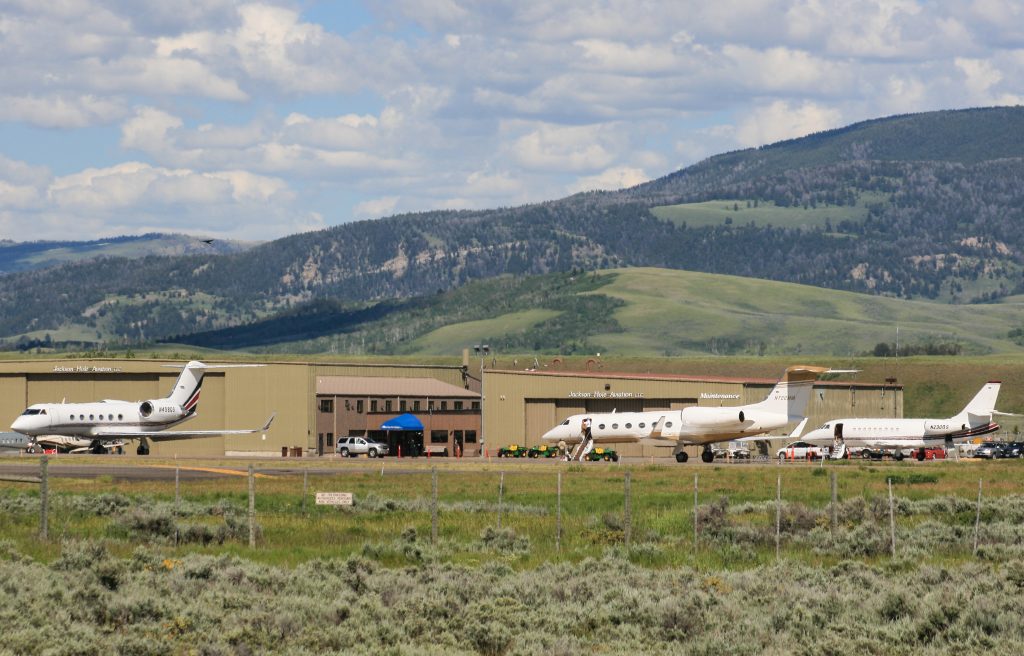 Jackson Hole Aviation FBO at Jackson Hole Airport